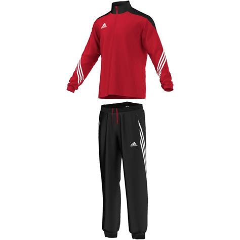 adidas sereno 14 präsentationsanzug rot schwarz intersport|adidas Men's Sereno 14 Presentation Suit .